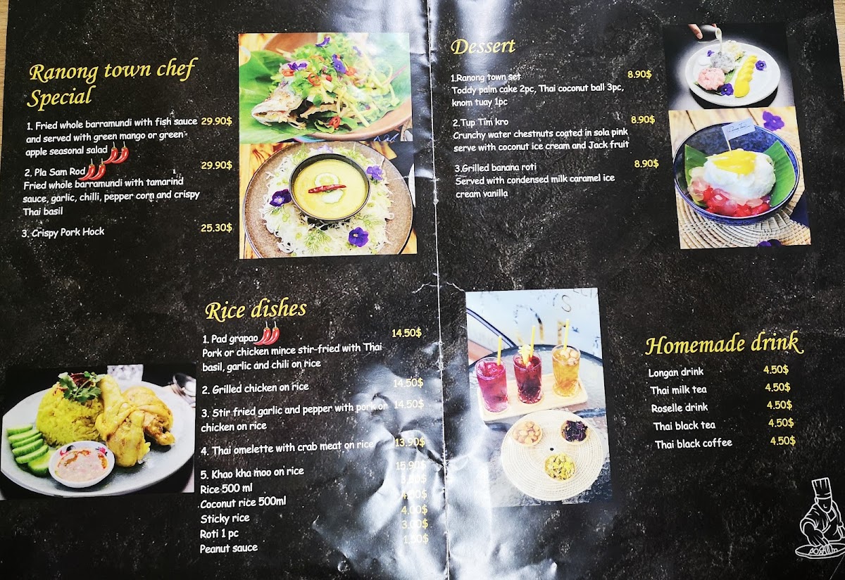 Menu - Ranong Town photo 4